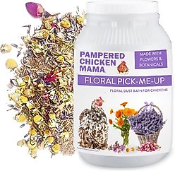 Pampered Chicken Mama Pick Me Up Floral Dust Bath Chicken Insect Control, 5-lb bag