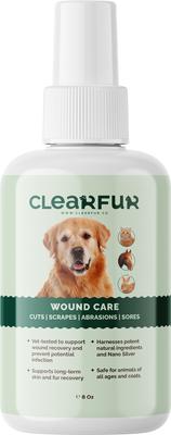 Show full view: ClearFur Wound Care Spray for Dogs & Cats, 4-fl oz bottle slide 5 of 5