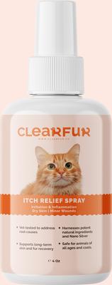 Show full view: ClearFur Hot Spots & Itchiness Wound Care Spray for Dogs & Cats, 4-fl oz bottle slide 6 of 6