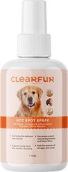 ClearFur Hot Spots & Itchiness Wound Care Spray for Dogs & Cats, 4-fl oz bottle