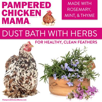 Show full view: Pampered Chicken Mama Bathing Dust Chicken Insect Control, 5-lb bag slide 6 of 10