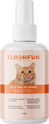 Show full view: ClearFur Hot Spots & Itchiness Wound Care Spray for Dogs & Cats, 4-fl oz bottle slide 5 of 6