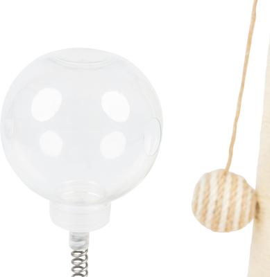 Show full view: Armarkat 15-in Sisal Cat Scratching Post with Ball Toy, Natural Beige slide 8 of 12