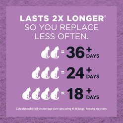 World's Best Lavender Scented Clumping Corn Cat Litter, 8-lb bag slide 2 of 9