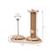 Show in main carousel: Armarkat 15-in Sisal Cat Scratching Post with Ball Toy, Natural Beige slide 9 of 12
