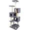 Show in main carousel: Armarkat Real Wood Giant Cat Tower, Dark Gray, 80-in slide 4 of 12