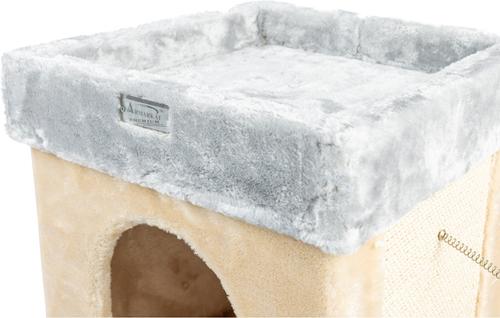 Show full view: Armarkat 32-in Faux Fur Cat Condo, Beige slide 5 of 13