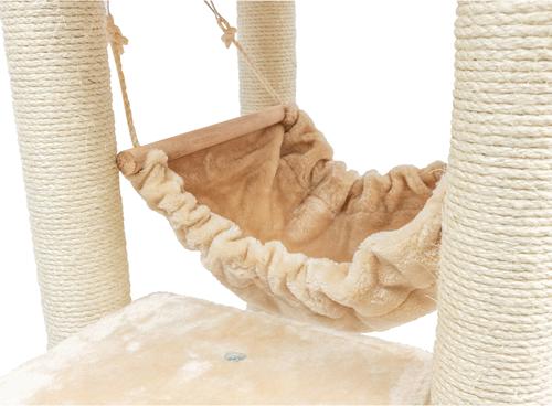 Show full view: Armarkat 65-in Faux Fur Cat Tree & Condo, Beige, 65-in slide 8 of 13