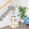 Show in main carousel: Armarkat 65-in Faux Fur Cat Tree & Condo, Beige, 65-in slide 3 of 13