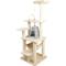 Show in main carousel: Armarkat 65-in Faux Fur Cat Tree & Condo, Beige, 65-in slide 1 of 13