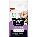 World's Best Lavender Scented Clumping Corn Cat Litter, 15-lb bag