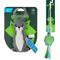 Show in main carousel: Grrreen Arctic Hare Catnip Plush Cat Toy, Grey, Small + Turtle Teaser Cat Toy with Catnip, Green, Small slide 1 of 9