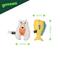 Show in main carousel: Grrreen Mahi Polar Bear Cat Plush Toy with Catnip, Multi, Small, 2 count + Camel Plush Cat Toy with Catnip, Brown, Small slide 3 of 9