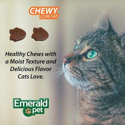 Show full view: Emerald Pet Hairball Support Grain-Free Cat Soft Chews, 2.5-oz bag slide 8 of 10