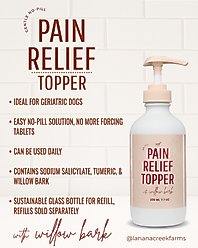 Lanana Creek Farms Pain Relief Liquid Food Topper for Dogs, 7.7-fl oz bottle slide 2 of 6
