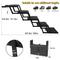 Show in main carousel: Heeyoo Extra Wide Foldable Dog Car Stairs, Black, 5 steps slide 4 of 9