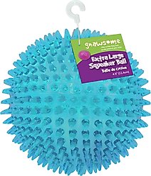 Gnawsome Squeaker Ball Dog Toy, Color Varies, X-Large
