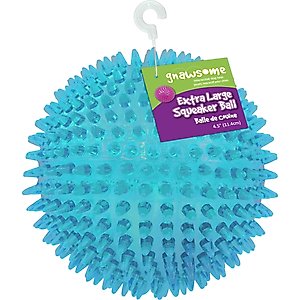 Gnawsome Squeaker Ball Dog Toy, Color Varies, X-Large