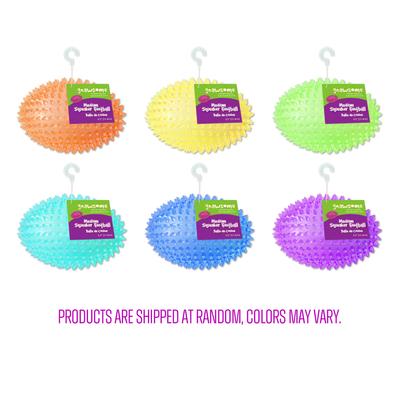 Show full view: Gnawsome Squeaker Football Dog Toy, Color Varies, Medium slide 2 of 9