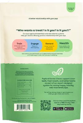 Show full view: Pupford Mint Flavored Dental Dog Treats, 30 count slide 3 of 11