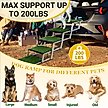Show in main carousel: Niubya Extra Wide Foldable Dog Car Stairs, Silver, 5 steps slide 6 of 7
