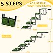 Show in main carousel: Niubya Foldable Dog Car Stairs, Silver, 5 steps slide 2 of 7