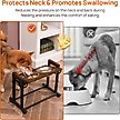 Show in main carousel: RYPetmia Waterproof Bamboo Tray Stainless Steel Elevated Dog & Cat Bowl with Stand, Brown, Small slide 6 of 10