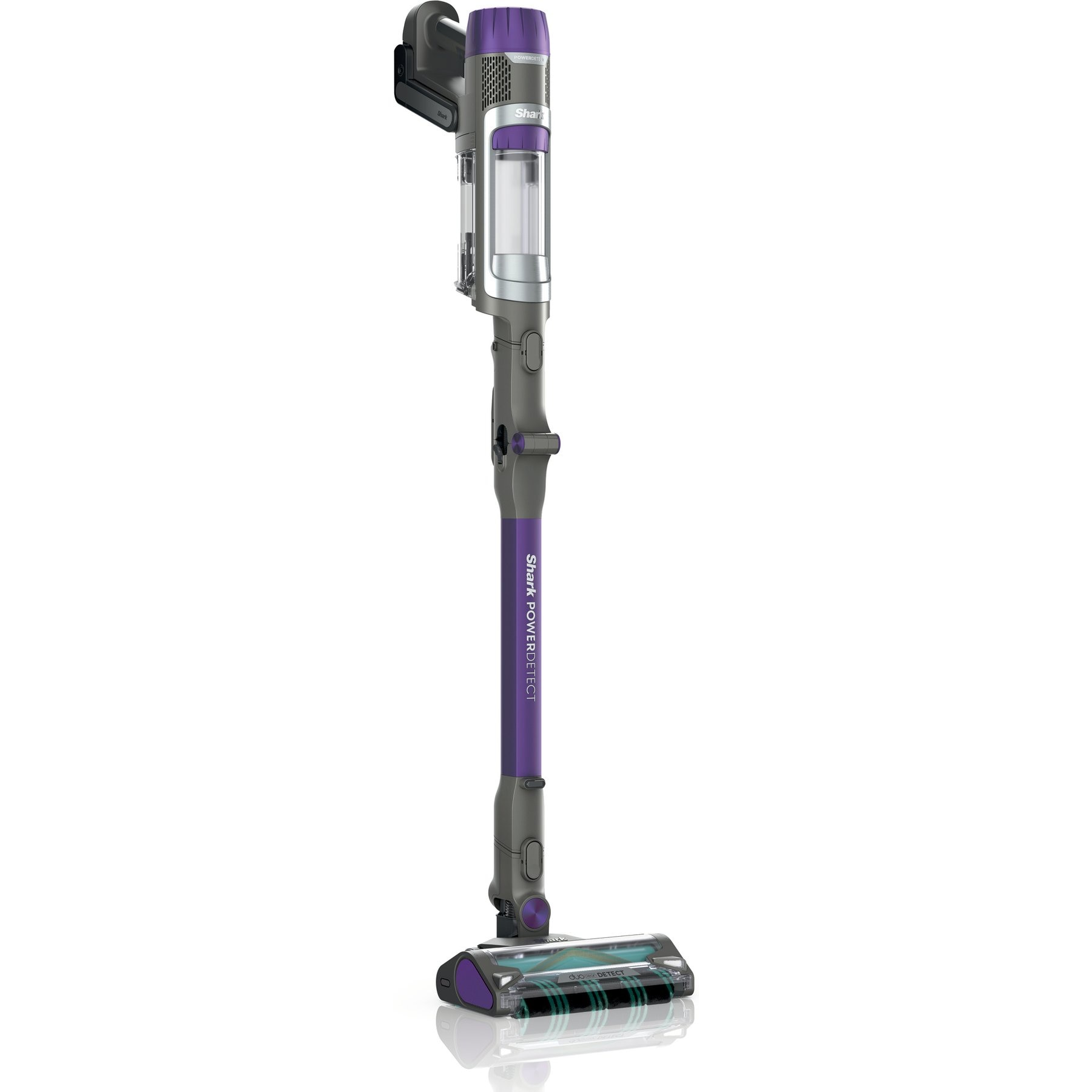 Shark PowerDetect IP1251 Cordless Stick Vacuum, Grey & Purple