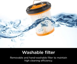 Shark WANDVAC WV201WH Lightweight Cordless Hand Vacuum with Charging Dock & FurFins Tool, Silver slide 2 of 9