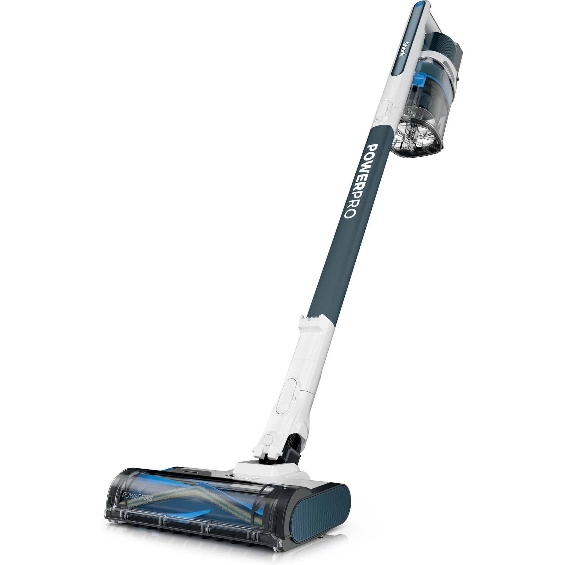 Shark PowerPro IZ373H Pet Cordless Stick Vacuum, Blue & White