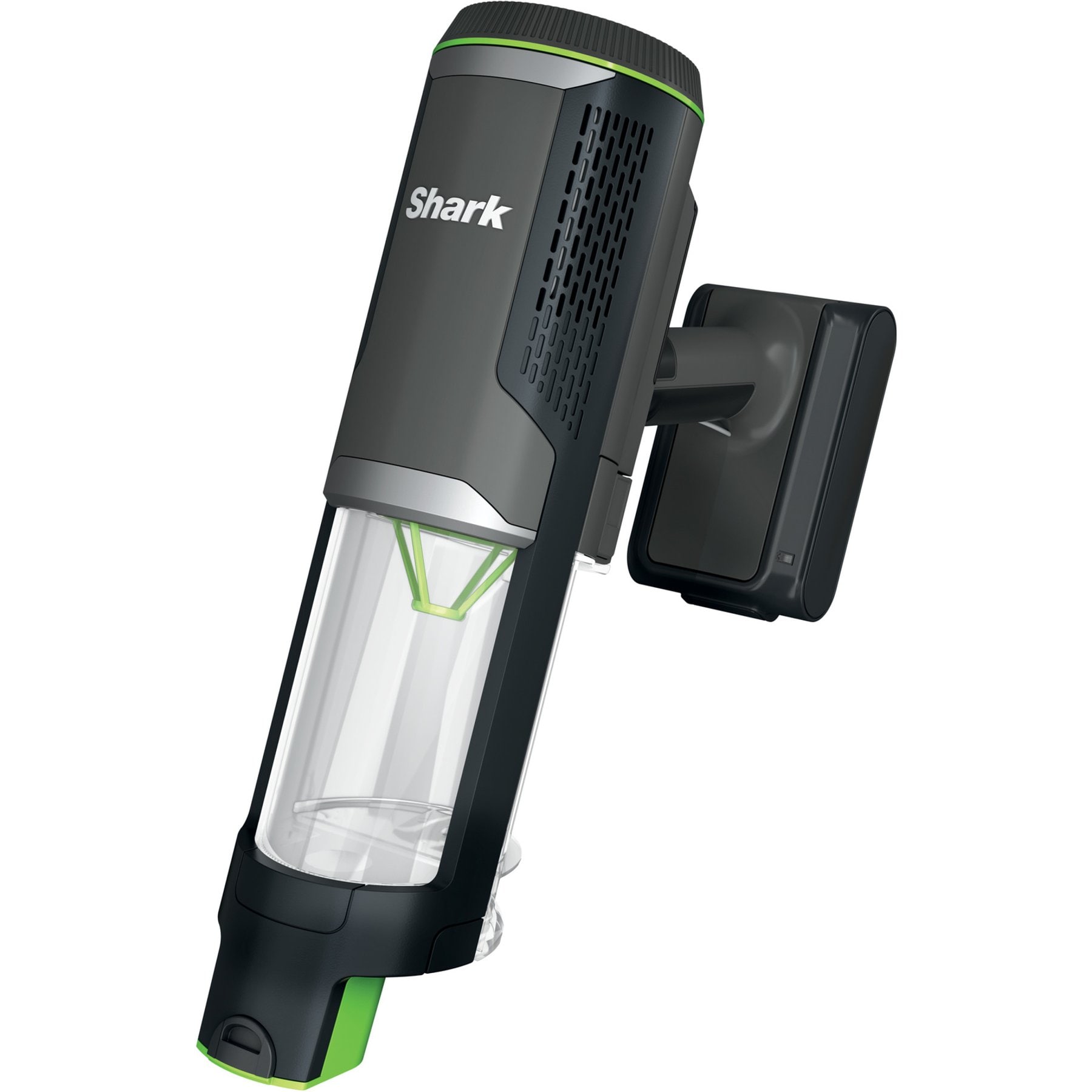 Shark PowerBoost BH102 Cordless Handheld PowerVac 2-in-1 Car/Home, Charcoal & Electric Green