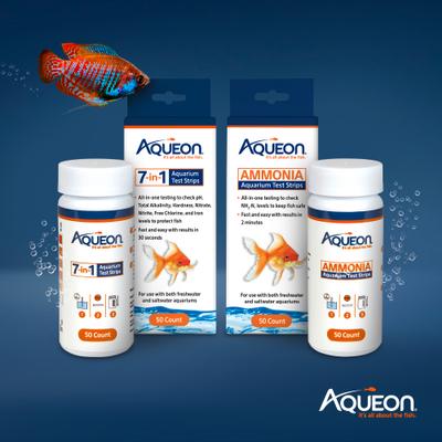 Show full view: Aqueon 7-in-1 Aquarium Test Strips, 50 count slide 9 of 9