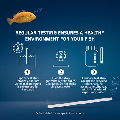 Show full view: Aqueon Ammonia Aquarium Test Strips, 50 count slide 7 of 9