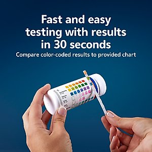 Aqueon 7-in-1 Aquarium Test Strips, 50 count