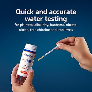 Aqueon 7-in-1 Aquarium Test Strips, 50 count