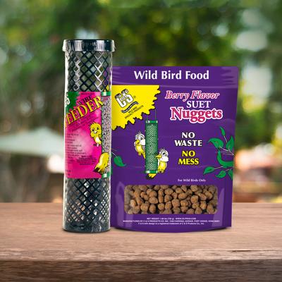 Show full view: C&S Berry Flavored Suet Nuggets Bird Food, 27-oz bag slide 8 of 11
