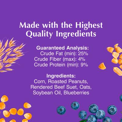 Show full view: C&S Berry Flavored Suet Nuggets Bird Food, 27-oz bag slide 3 of 11