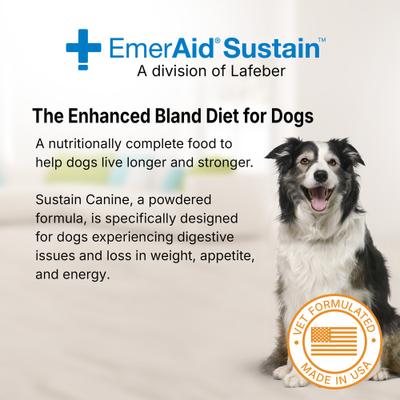 Show full view: Lafeber EmerAid Sustain Canine Recovery Food, 3.5-oz bag slide 3 of 11