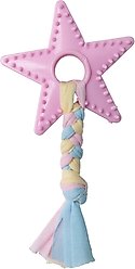 Snugarooz Lil Star Chew Dog Chew Toy, Pink