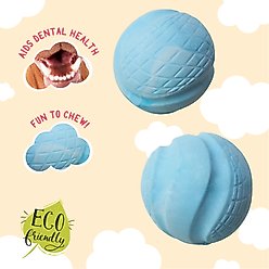 Snugarooz Sky Bounce Ballz Dog Chew Toy, Pink slide 2 of 3