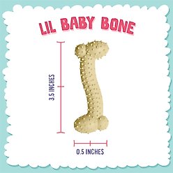 Snugarooz Lil Baby Bone Dog Chew Toy, Yellow slide 2 of 3