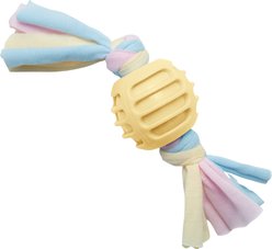 Snugarooz Snuggle Ball Dog Chew Toy, Yellow