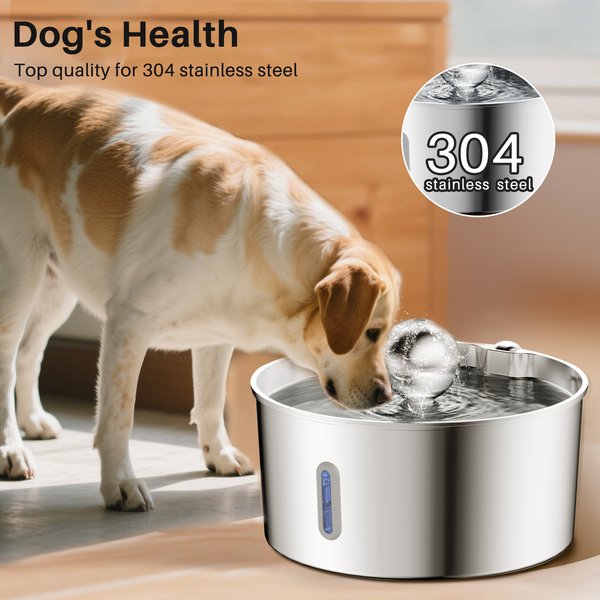 Show full view: VIVIPAL Dog Water Fountain for Large Dogs, 7-L slide 6 of 9