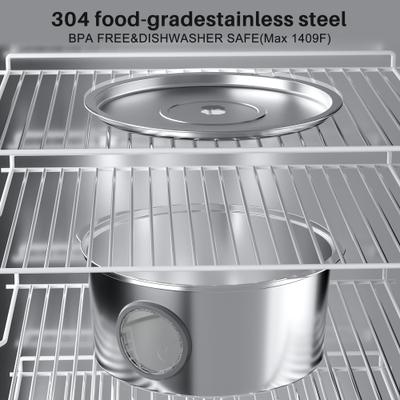 Show full view: VIVIPAL Extra Stainless Steel Dual-Outlet Dog & Cat Fountain, 7-L slide 2 of 10