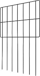 Kingsyard Animal Barrier Fences for Gardens, Black, 10 count