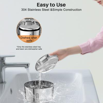 Show full view: VIVIPAL Wireless Stainless Steel Water Fountain for Large Dogs, 7-L slide 9 of 10