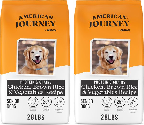 Brown Rice Ingredients In American Journey Dog Food Protein Grains