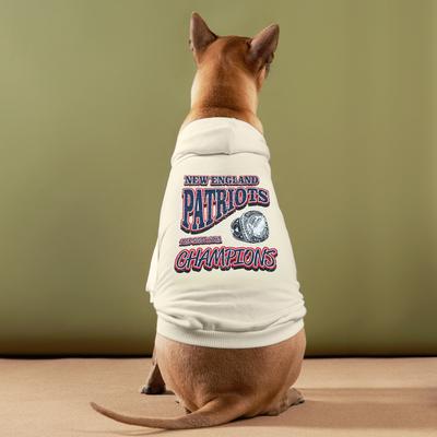 Show full view: Pets First New England Patriots Champions Dog Hoodie, Medium slide 4 of 5