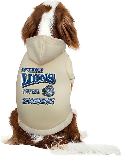 Show full view: Pets First Detriot Lions Champions Dog Hoodie, Medium slide 5 of 5