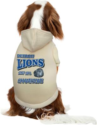 Show full view: Pets First Detriot Lions Champions Dog Hoodie, Small slide 5 of 6